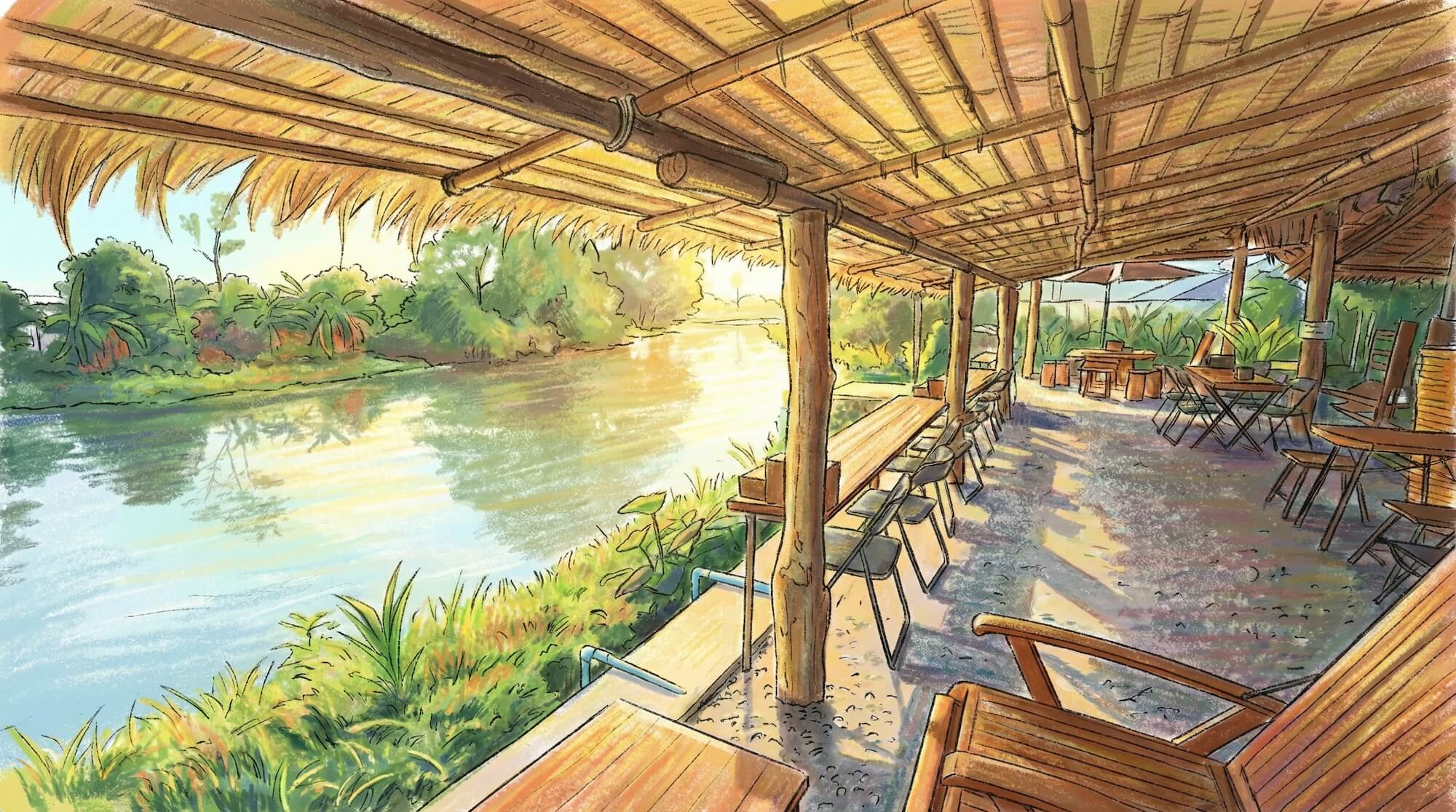 แม่น้ำเดอคาเฟ่ (Maenam de Café) รีวิว เพชรบุรี รูปที่ 6