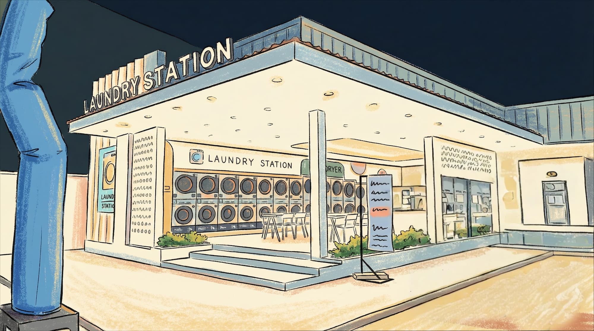 LAUNDRY STATION รีวิว เพชรบุรี
