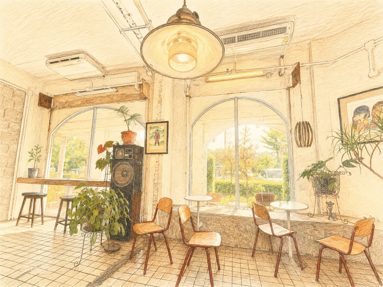 Cosmic Cafe Cable Car รีวิว เพชรบุรี รูปที่ 2